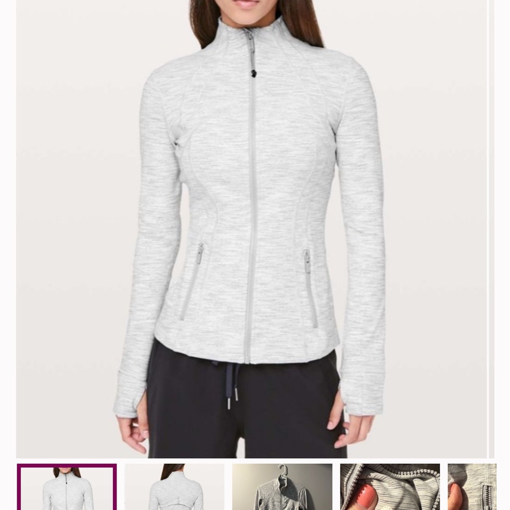 lululemon athletica define jacket in space nimbus